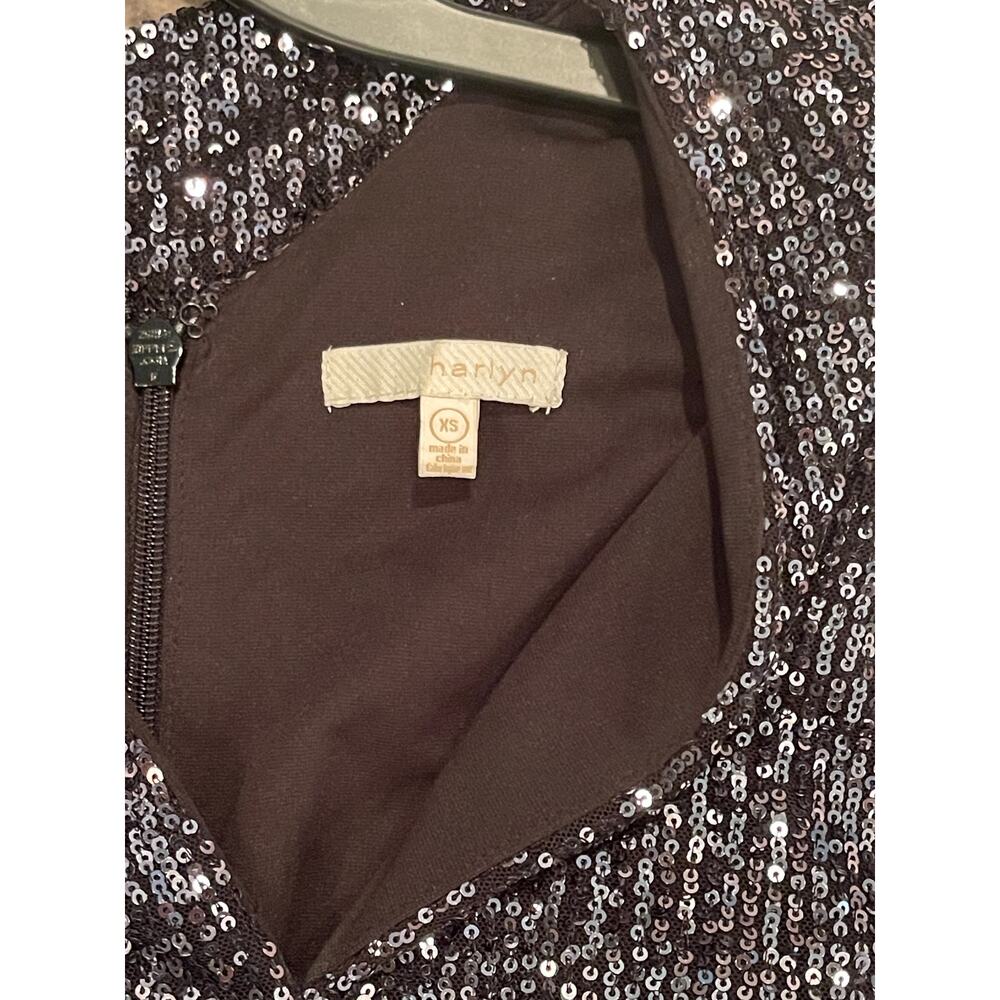 Nordstroms Harlyn Asymmetrical Sequin Cocktail Dress Size XS - Picture 10 of 10